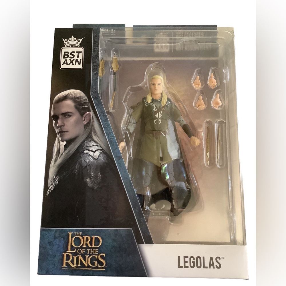BST AXN Lord Of The Rings Legolas 5” H, Action Figure